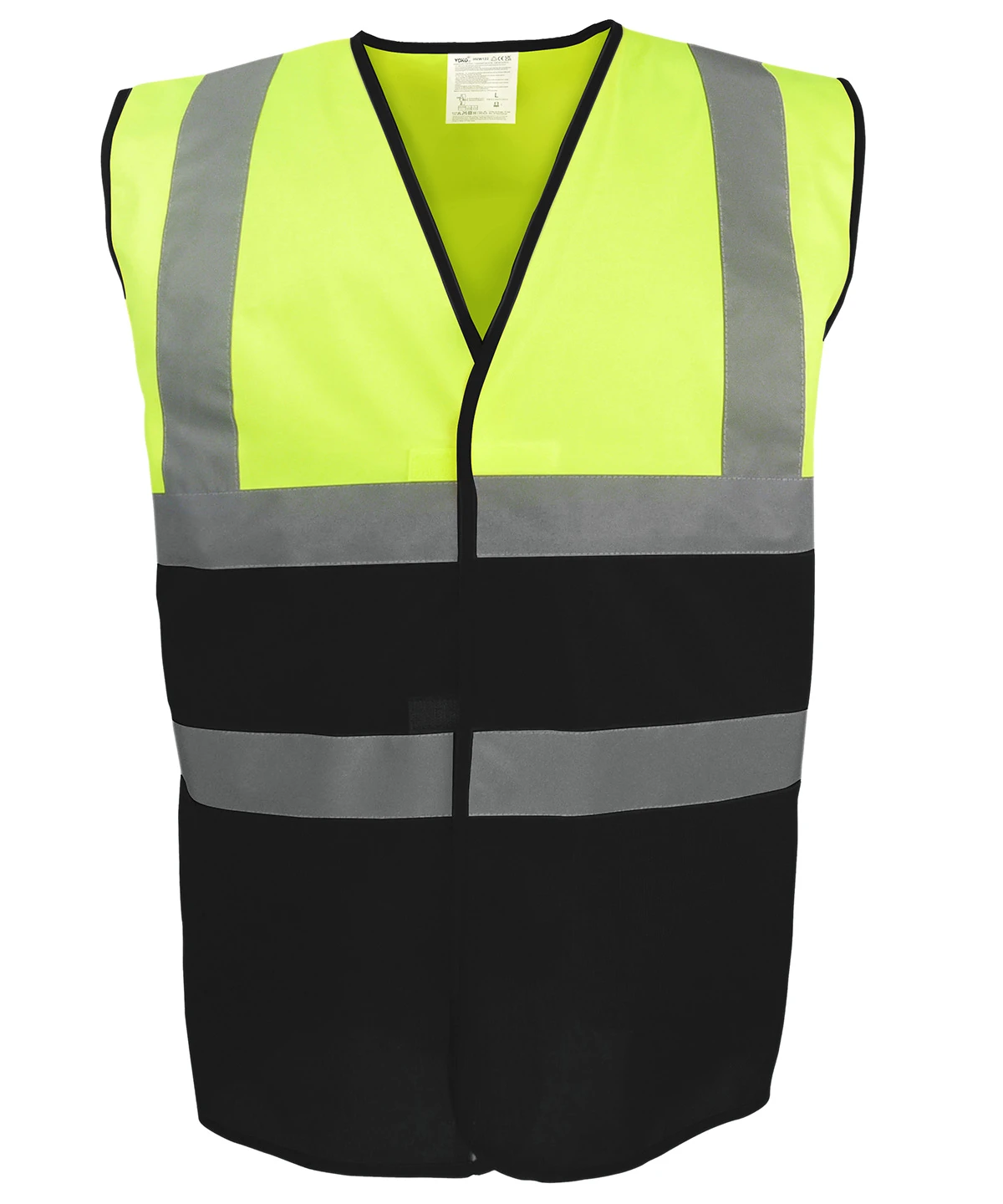 Yoko Hi-vis two-tone waistcoat (HVW122)