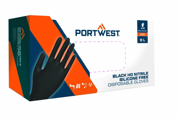 Portwest Disp 7 mil Disposable Glove (Pk100)