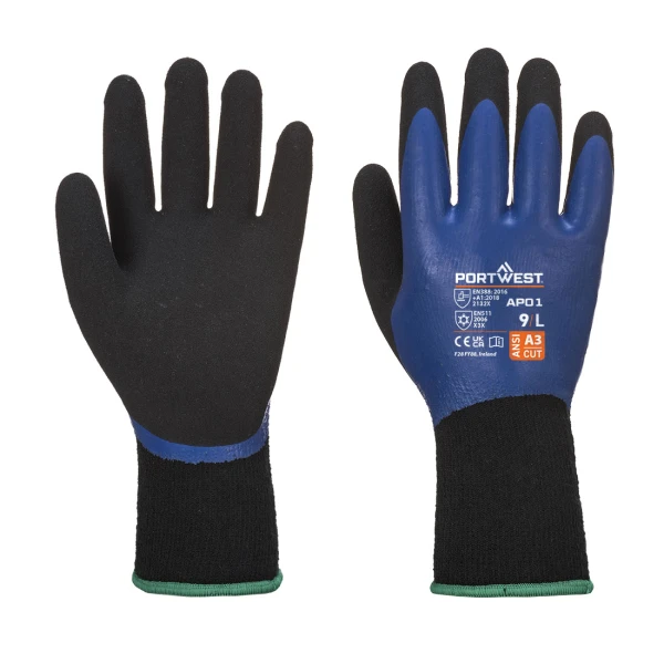 Portwest Cold 13 Latex Aqua Glove
