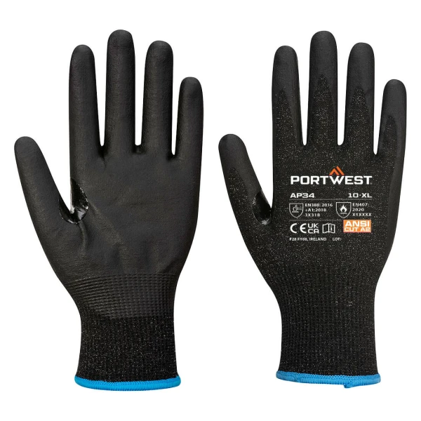 Portwest LR15 Nitrile Foam Touchscreen Glove (Pk 12)