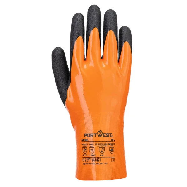 Portwest Grip 18 Nitrile Double Gauntlet