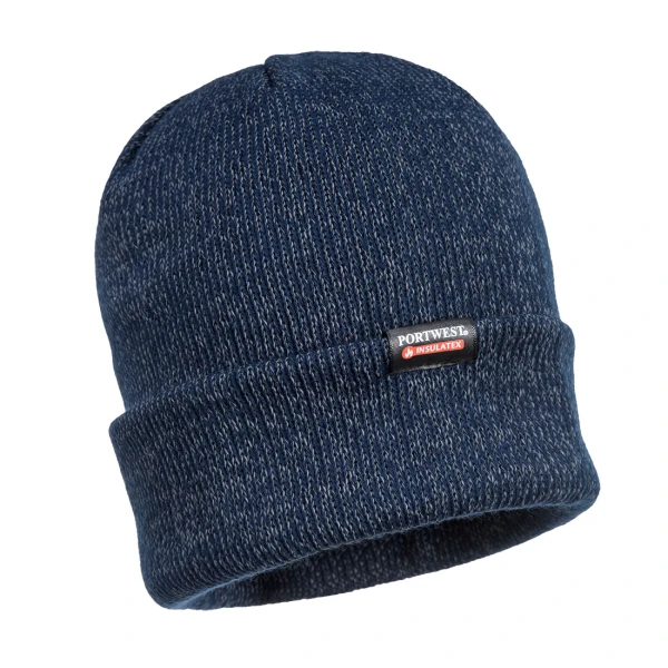 Portwest Insulated Knit Reflective Yarn Beanie