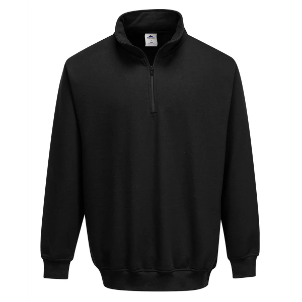 Portwest Sorrento 1/4 Zip Neck Sweatshirt