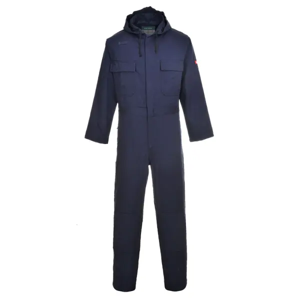 Portwest Bizweld Work FR Hooded Coverall