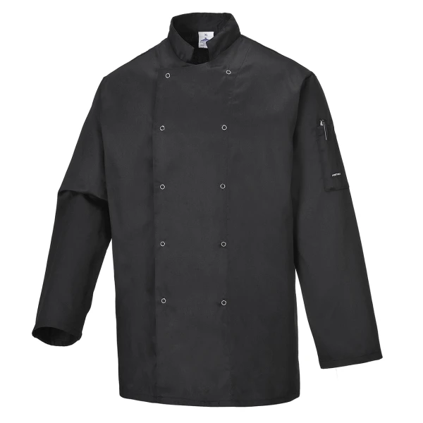 Portwest Chef's Suffolk Jacket L/S