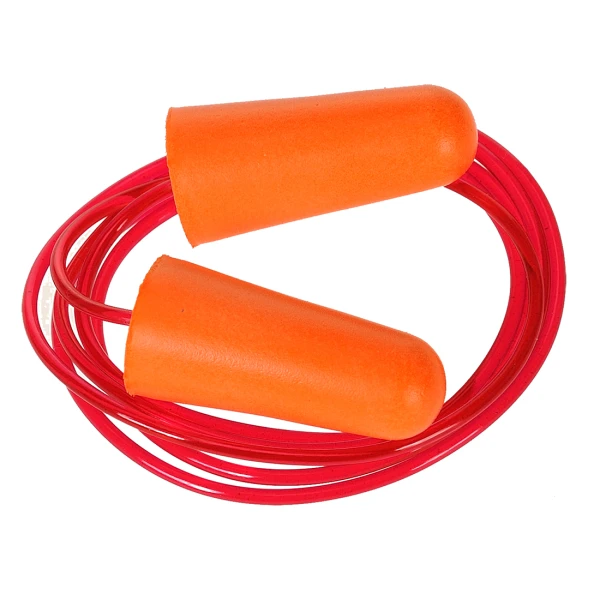 Portwest Corded PU Foam Ear Plugs (200 Pairs)