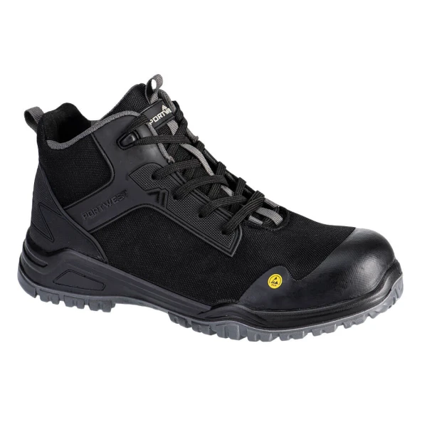 Portwest Composite Textile Mid Boot S3S ESD SR FO