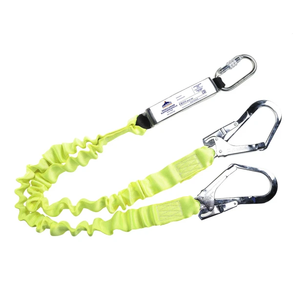 Portwest Double Elasticated 1.8m Lanyard With Shock Absorber