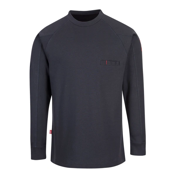 Portwest Bizflame Knit FR Long Sleeve T-Shirt