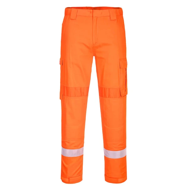 Portwest Bizflame Work Lightweight Stretch Panelled FR Trousers