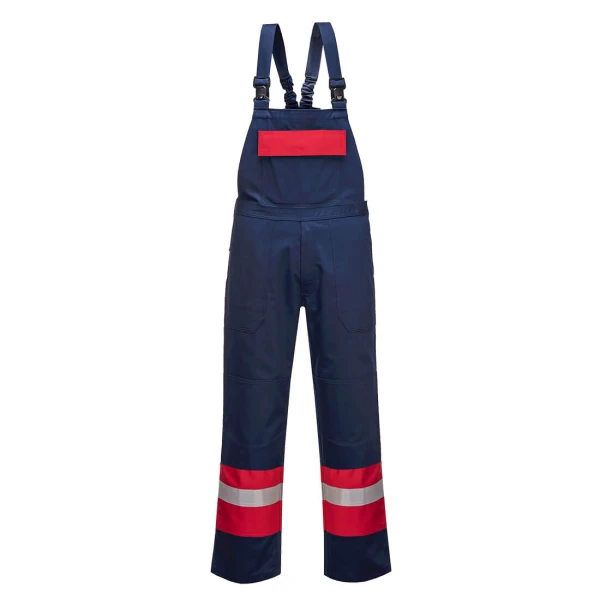 Portwest Bizflame Work Two Tone FR Bib and Brace