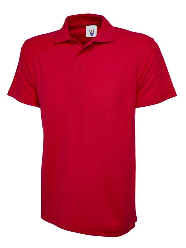 WMSAR Uneek Classic Polo Shirts UC101: Red