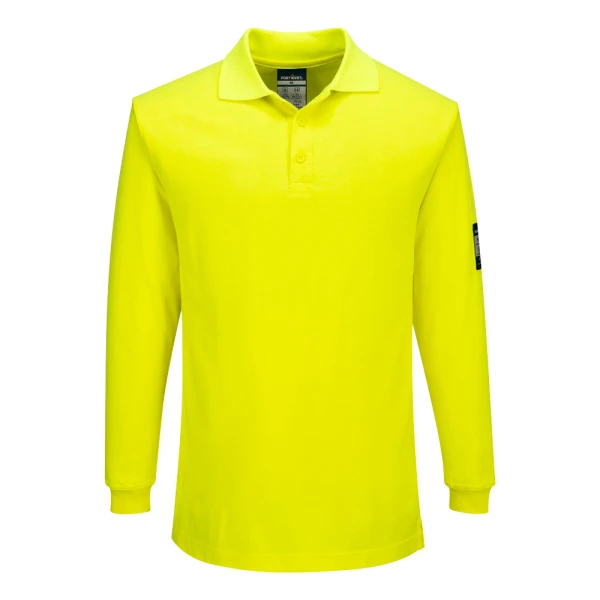 Portwest Modaflame Knit FR Long Sleeve Polo Shirt