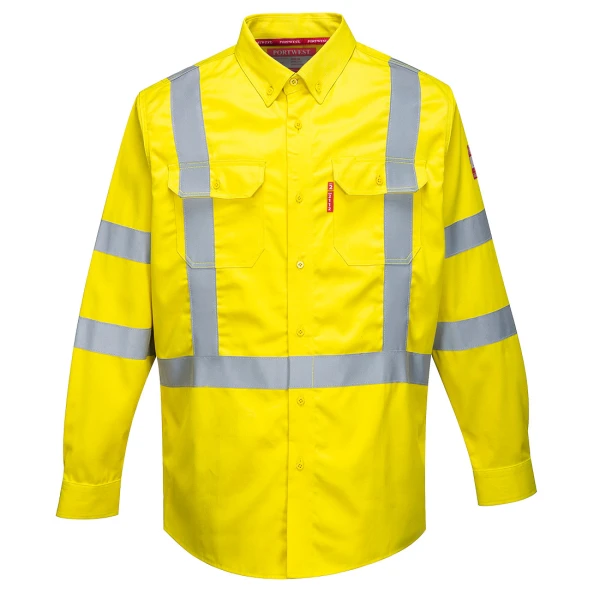 Portwest Bizflame 88/12 Hi-Vis FR Shirt
