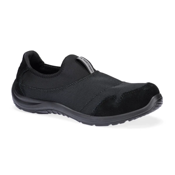 Portwest Steel Textile Slip On Shoe S1P SR FO ESD