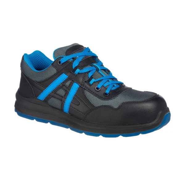 Portwest Composite Leather and Mesh Trainer S1P SRC