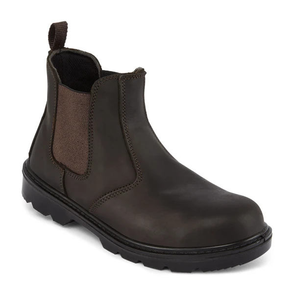 Portwest Steel Leather Dealer Boot S1P FO SR