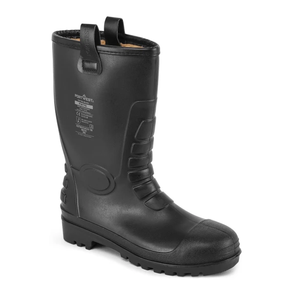 Portwest Steel PVC Rigger Boot S5 FO CI