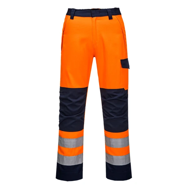 Portwest Modaflame Work HVO Multi-Norm Contrast Trousers