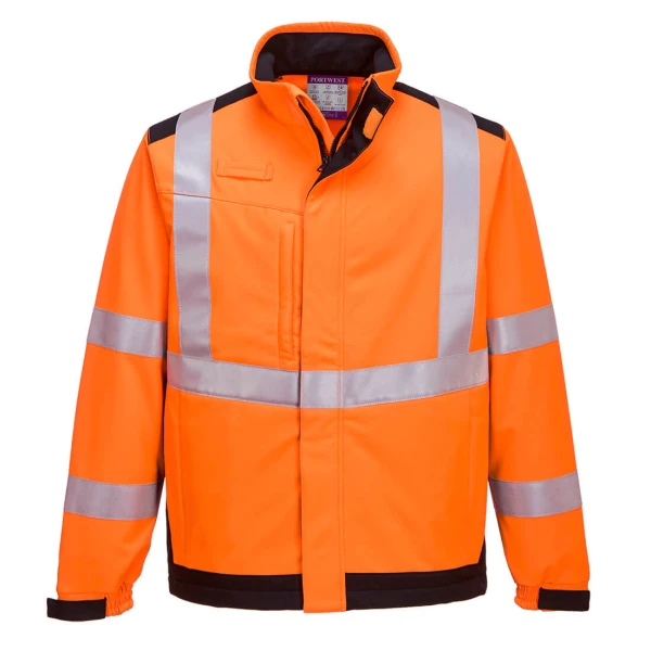 Portwest Modaflame Softshell Hi-Vis Multi-Norm FR Jacket
