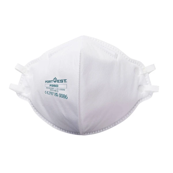 Portwest FFP3 Dolomite Fold Flat Respirator (Pk20)