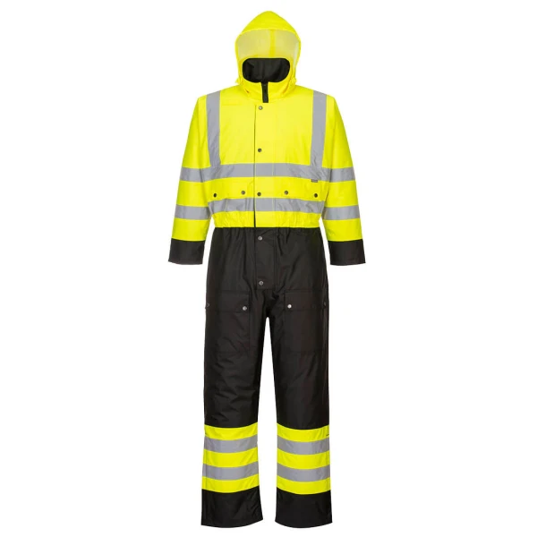 Portwest Hi-Vis Contrast Winter Coverall