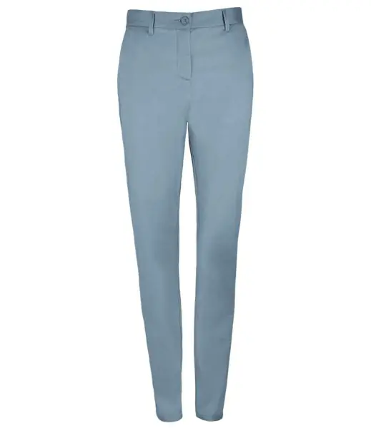 SOL'S Ladies Jared Stretch Trousers - Creamy Dark Blue