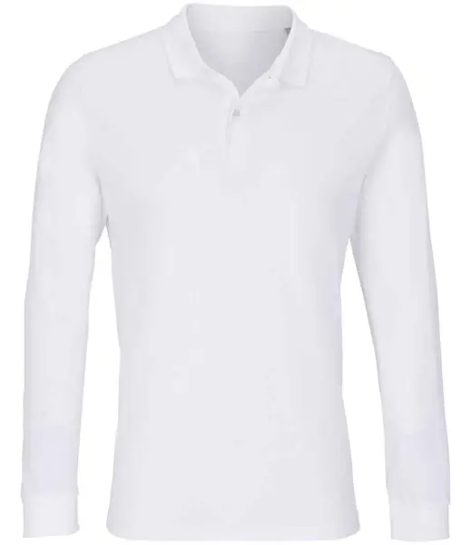 SOL'S Unisex Planet Long Sleeve Piqué Polo Shirt