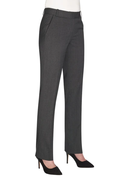 Brook Taverner Astoria Trouser - Mid Grey