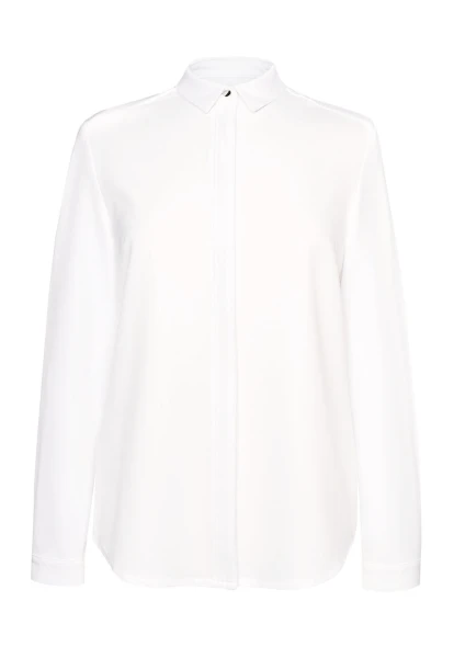 Brook Taverner Capri crepe de chine Blouse