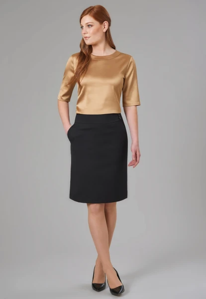 Brook Taverner Merchant A-line skirt