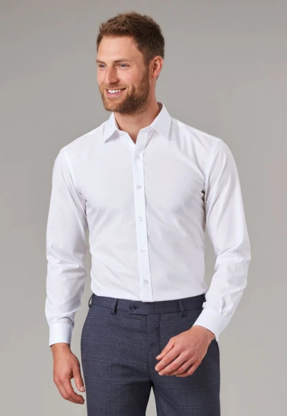 Brook Taverner Este Slim Fit Non-Iron Shirt