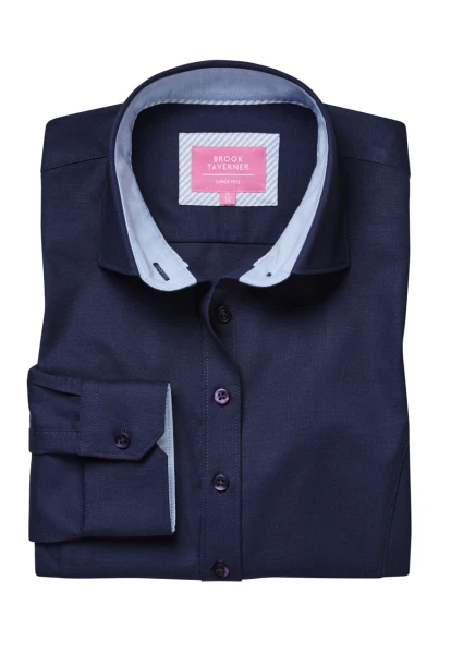 Brook Taverner Mirabel Stretch Oxford Shirt