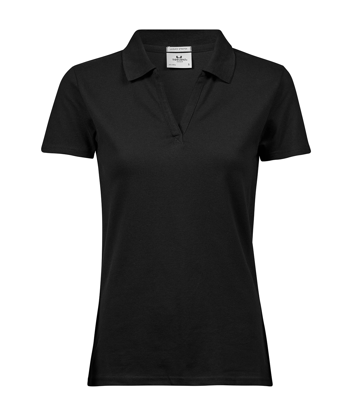 Tee Jays Women’s luxury stretch v-neck polo (1409)