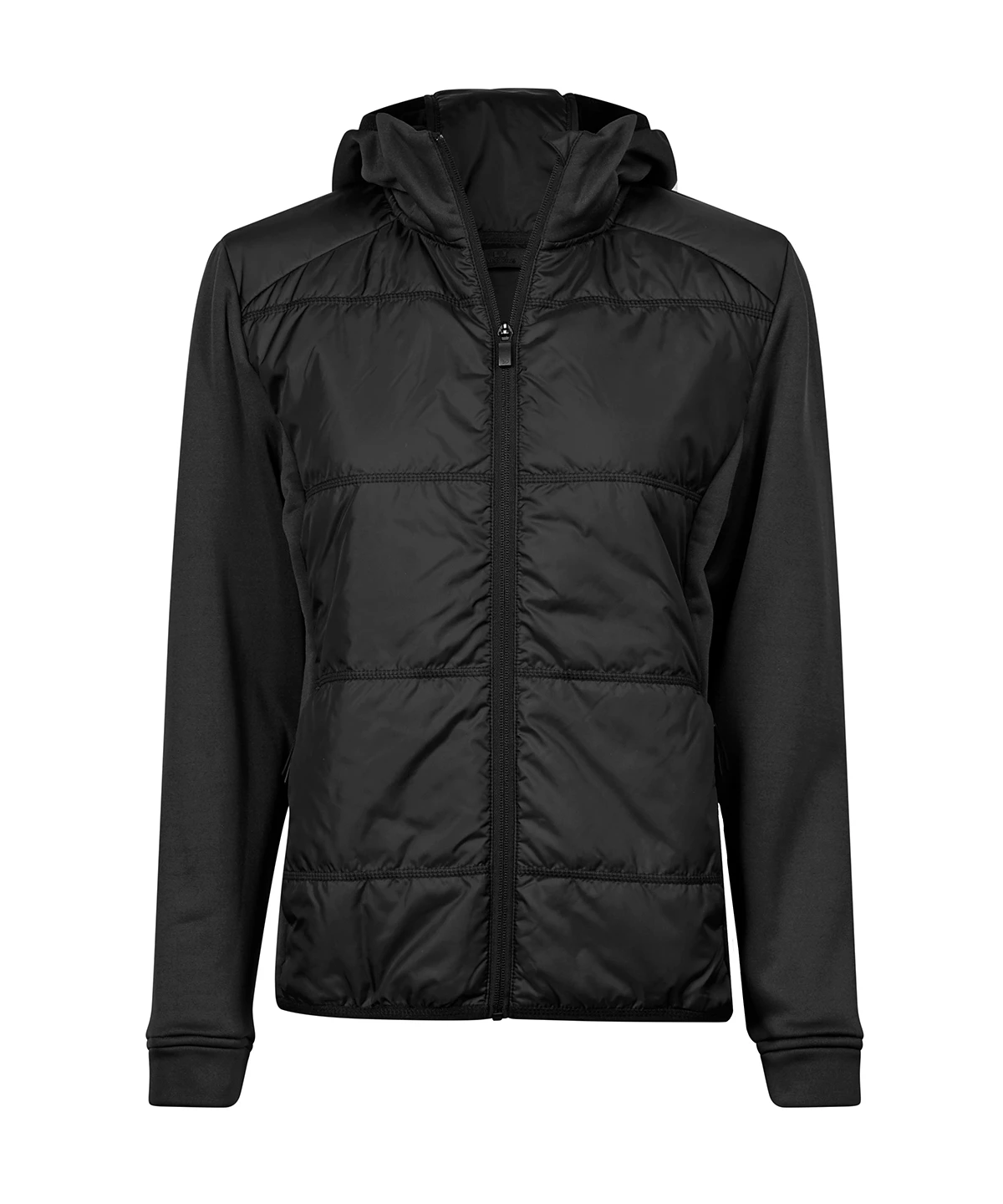 Tee Jays Women’s hybrid-stretch hooded jacket (9113)