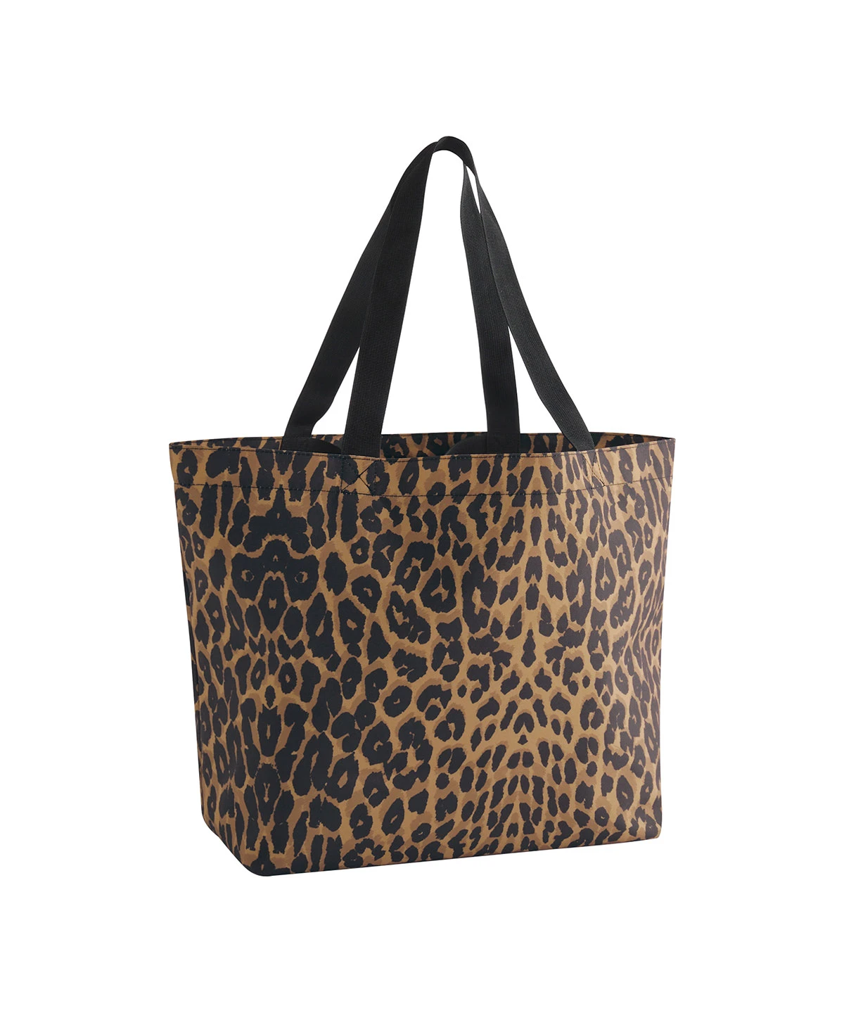 Bagbase Leopard print carryall tote bag