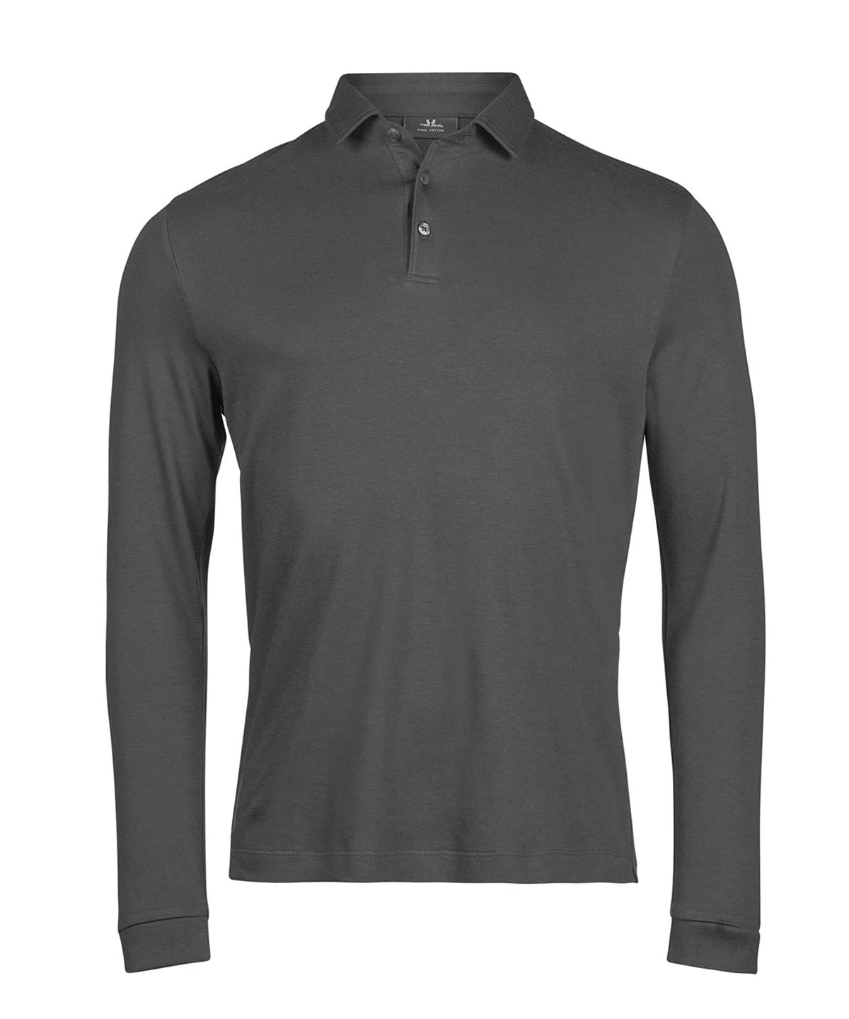 Tee Jays Pima cotton long-sleeve polo (1442)
