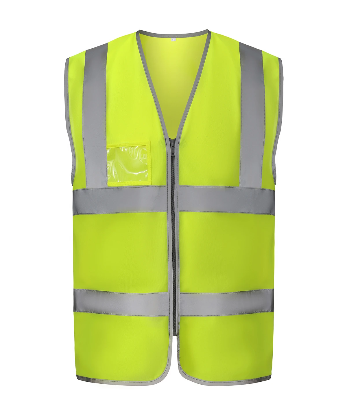 Yoko Hi-vis zip ID reflective border waistcoat (HVW103)