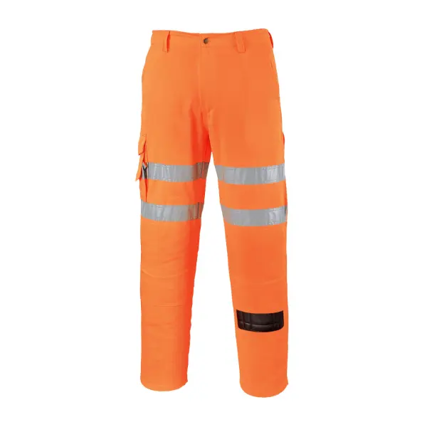 Portwest ES1 Essential Hi-Vis Combat Trouser