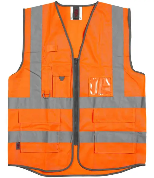 Warrior Hi-Vis Executive Waistcoat