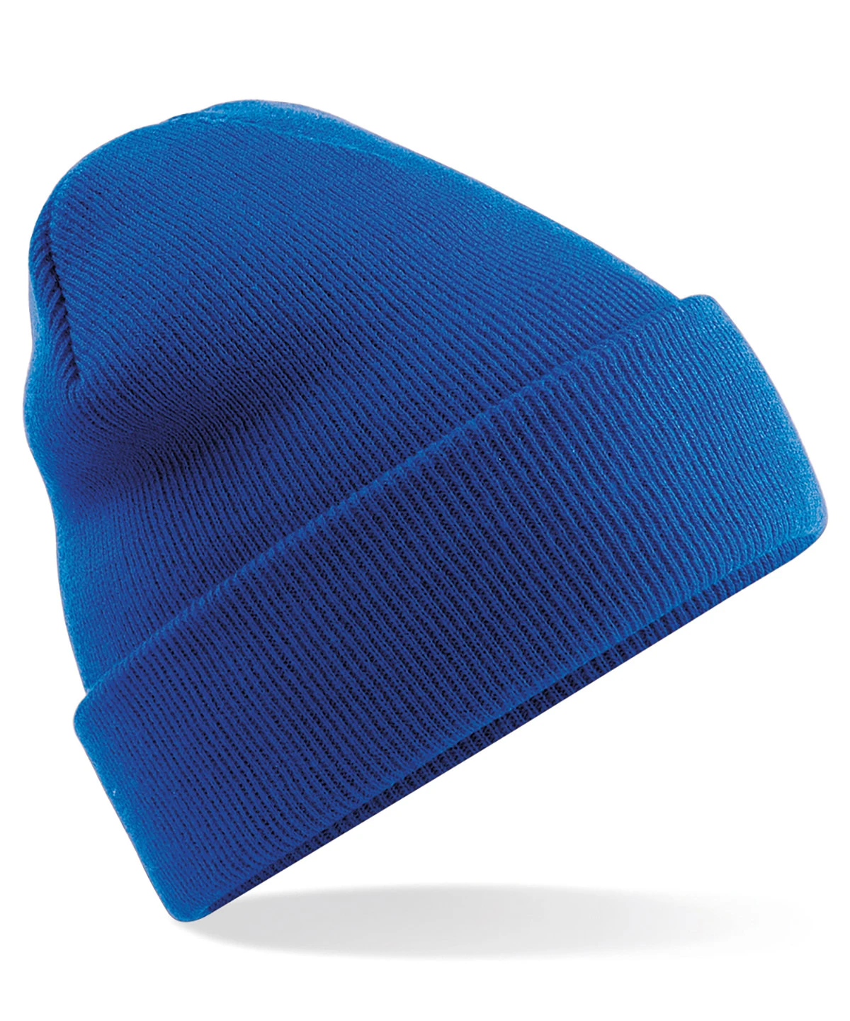 BB45 - Beechfield Original Cuffed Beanie: Bright Royal - Charlton Bowling Club