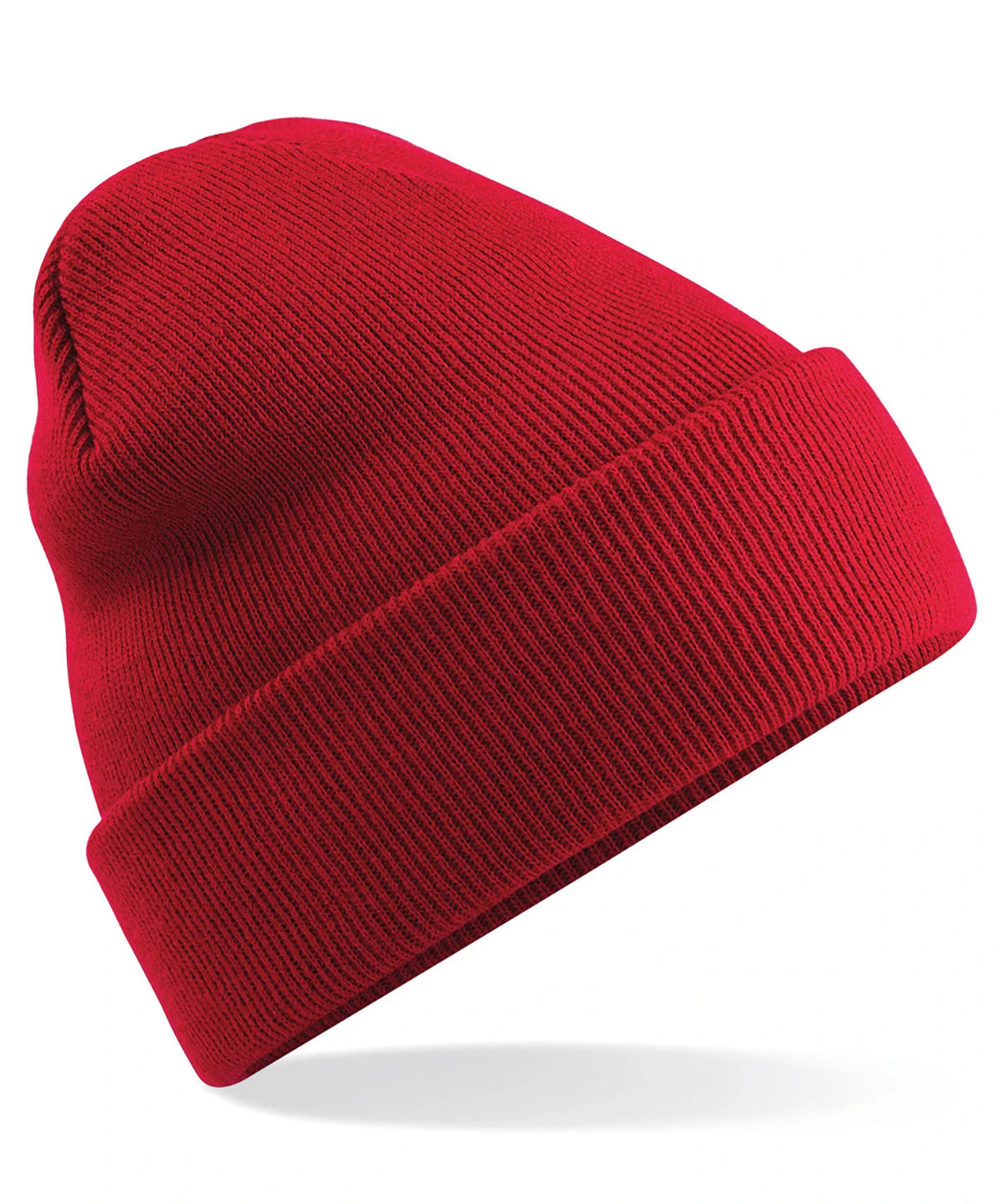 WMSAR Beechfield Original Cuffed Beanie BC045: Classic Red