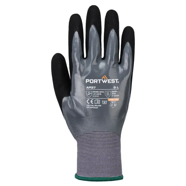 Portwest Grip 15 Nitrile Foam Touch Screen Glove