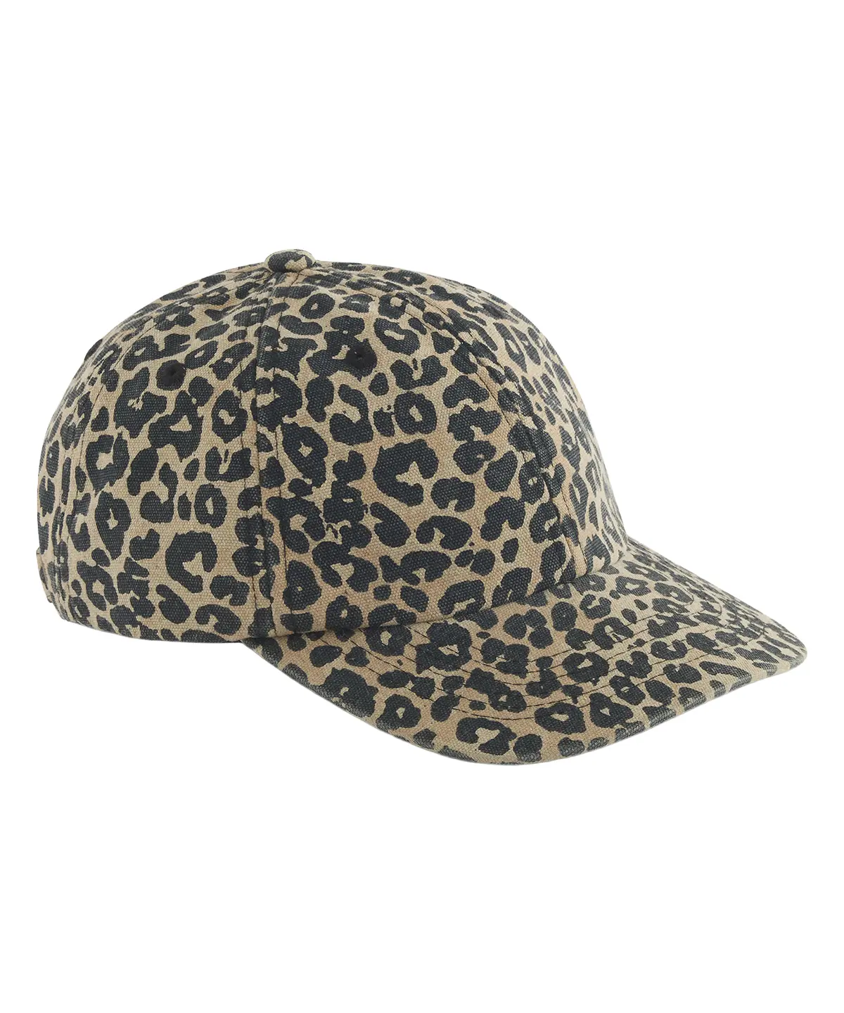 Beechfield Leopard print 6-panel cap
