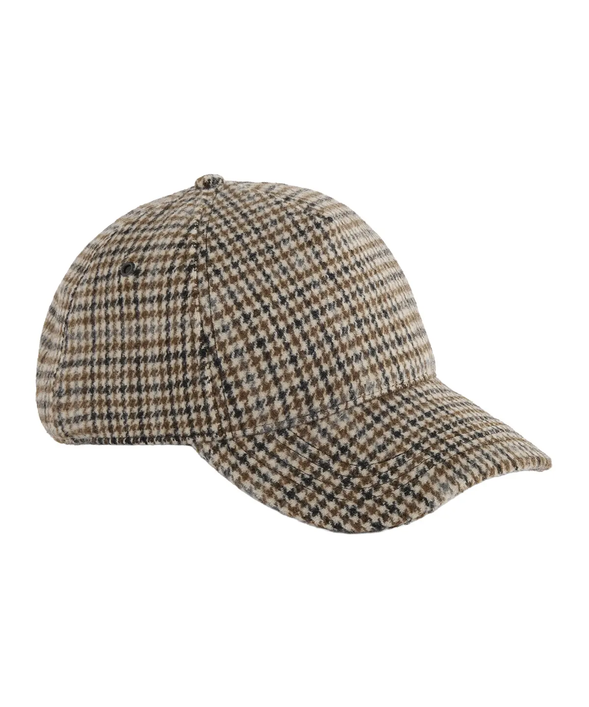 Beechfield Wool blend check cap