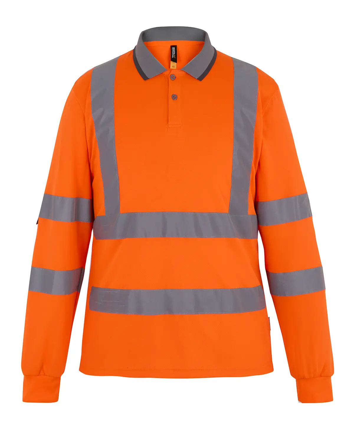 Regatta High Visibility Hi-vis Pro contract long sleeve polo