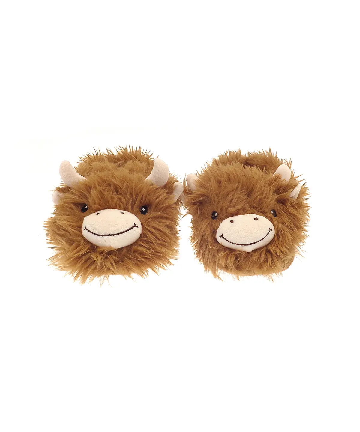 Ribbon Highland cow slippers