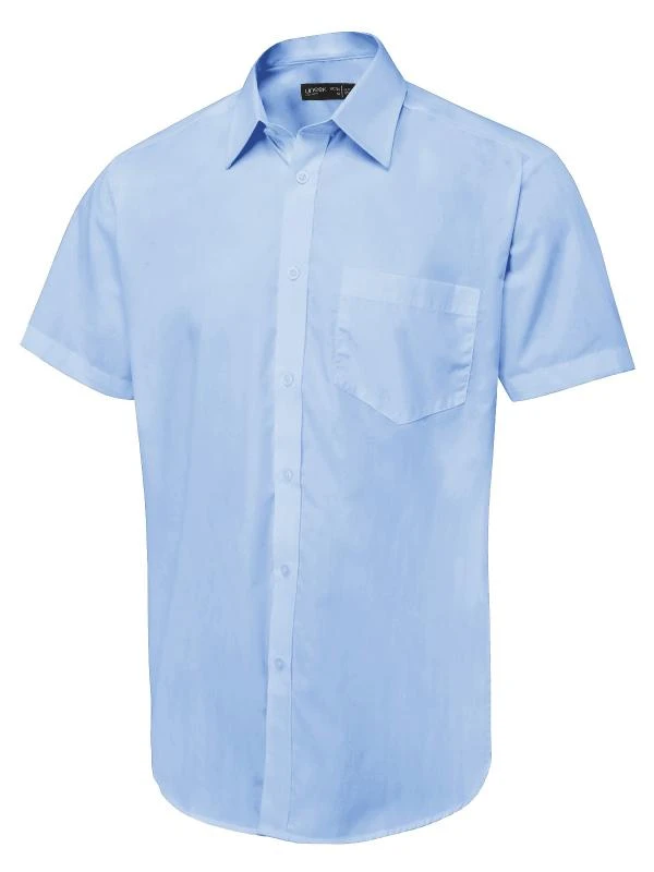 Uneek Men's Short Sleeve Poplin Shirt