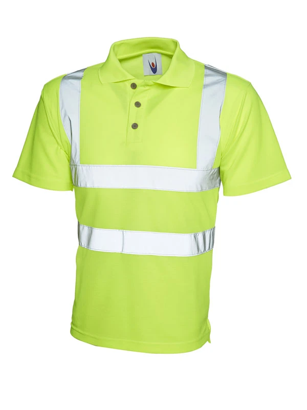 Uneek Hi Vis Polo Shirt