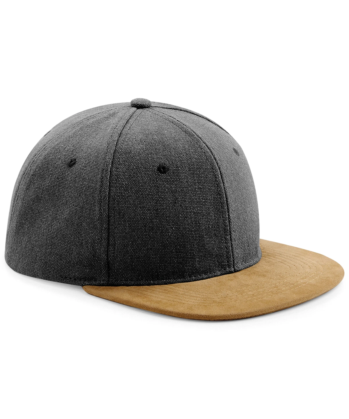 Beechfield Suede peak snapback